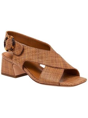 J. McLaughlin Tan Jessamine Slingback Sandals Size 7.5